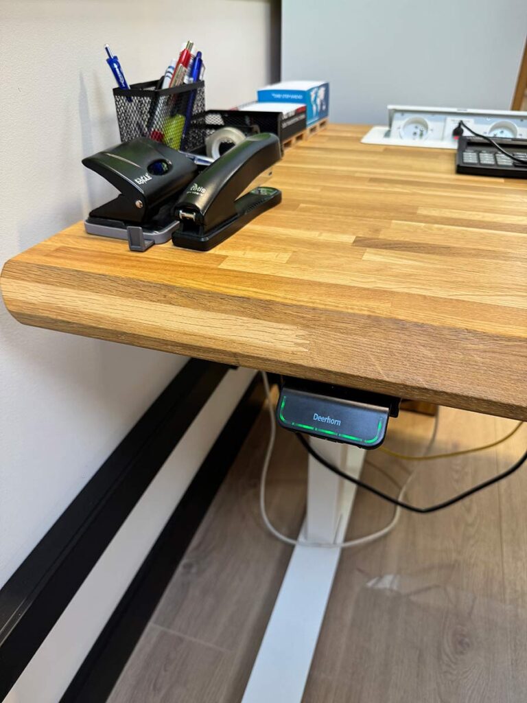 biurko regulowane elektrycznie test 5